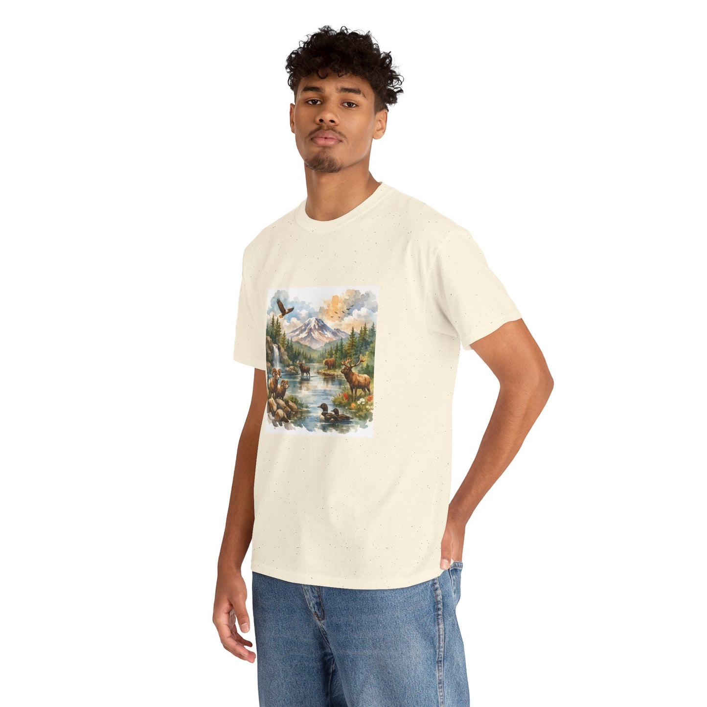 Wild American Landscape Graphic T-Shirt | Eco - Limited