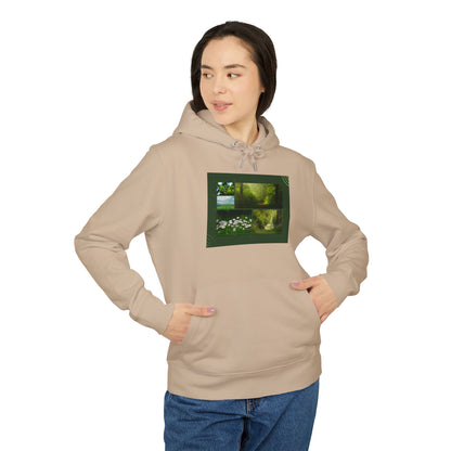 Organic Nature Grid Hoodie | Eco-Limited