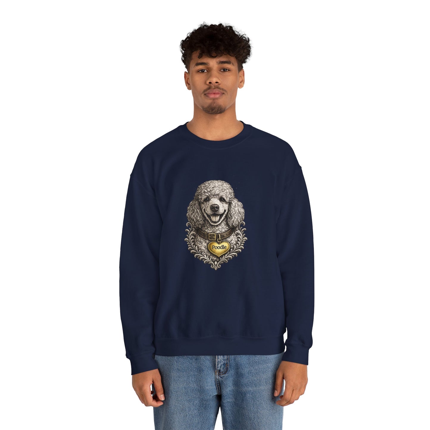 Poodle Ink Portrait Sweater | Eco-Limited