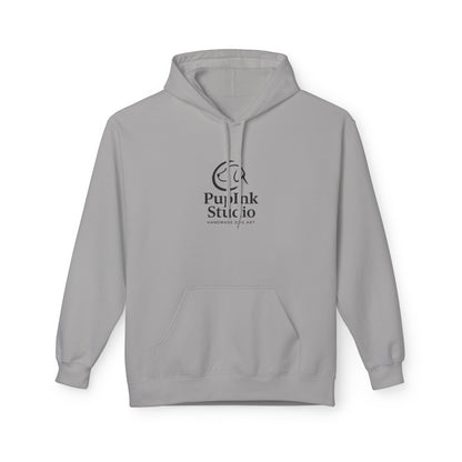 PupInk Studio Minimal Logo Cozy Hoodie|Eco-Friendly - Limited