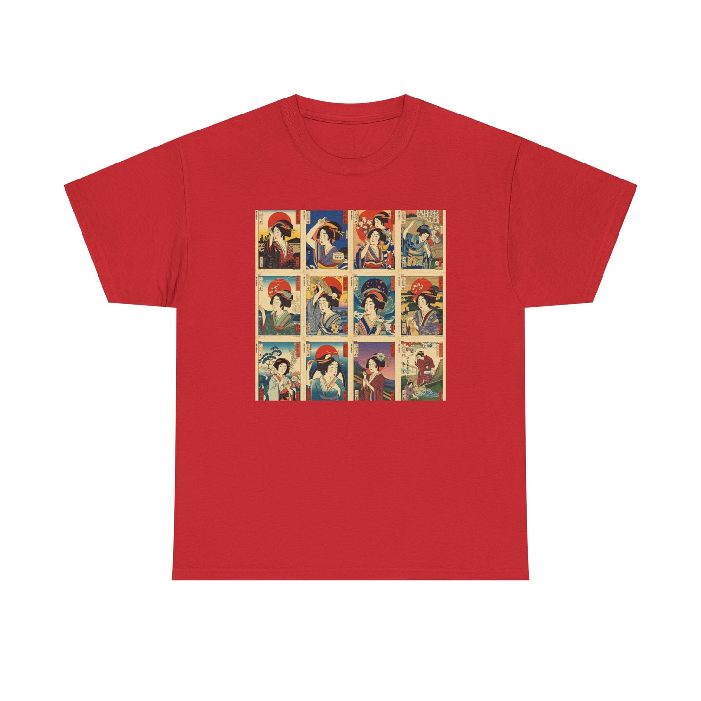 Retro Ukiyo Pop Art T-Shirt | Eco-Limited