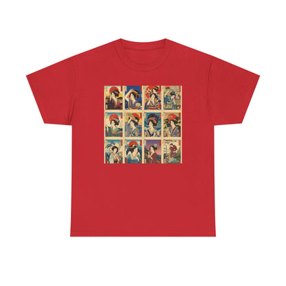 Retro Ukiyo Pop Art T-Shirt | Eco-Limited