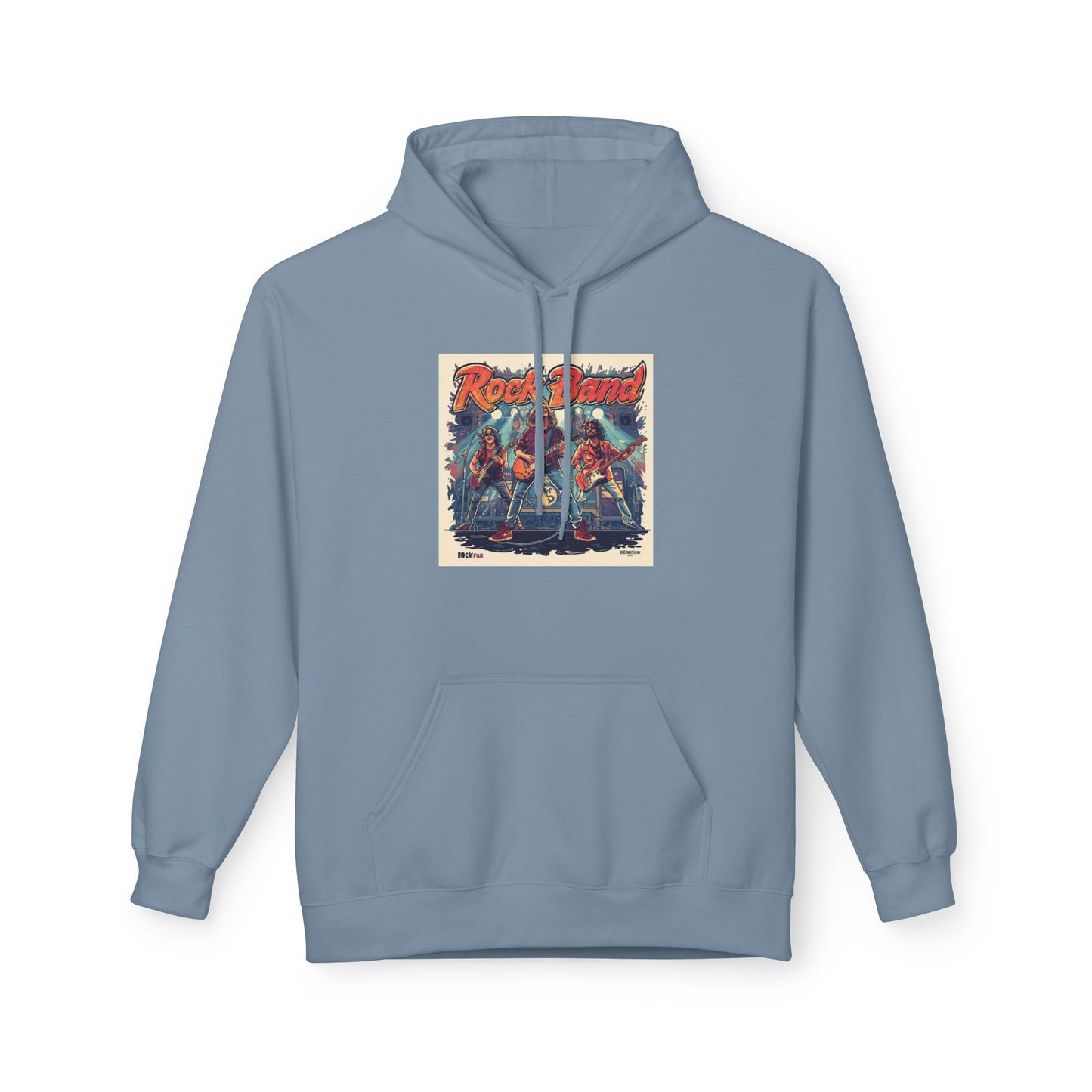 Retro Rock Band Vintage Poster Hoodie|Eco-Friendly - Limited
