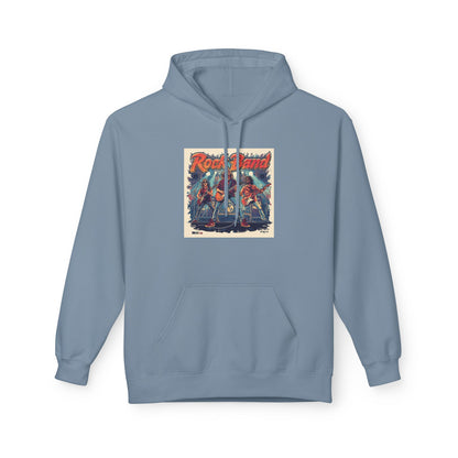 Retro Rock Band Vintage Poster Hoodie|Eco-Friendly - Limited