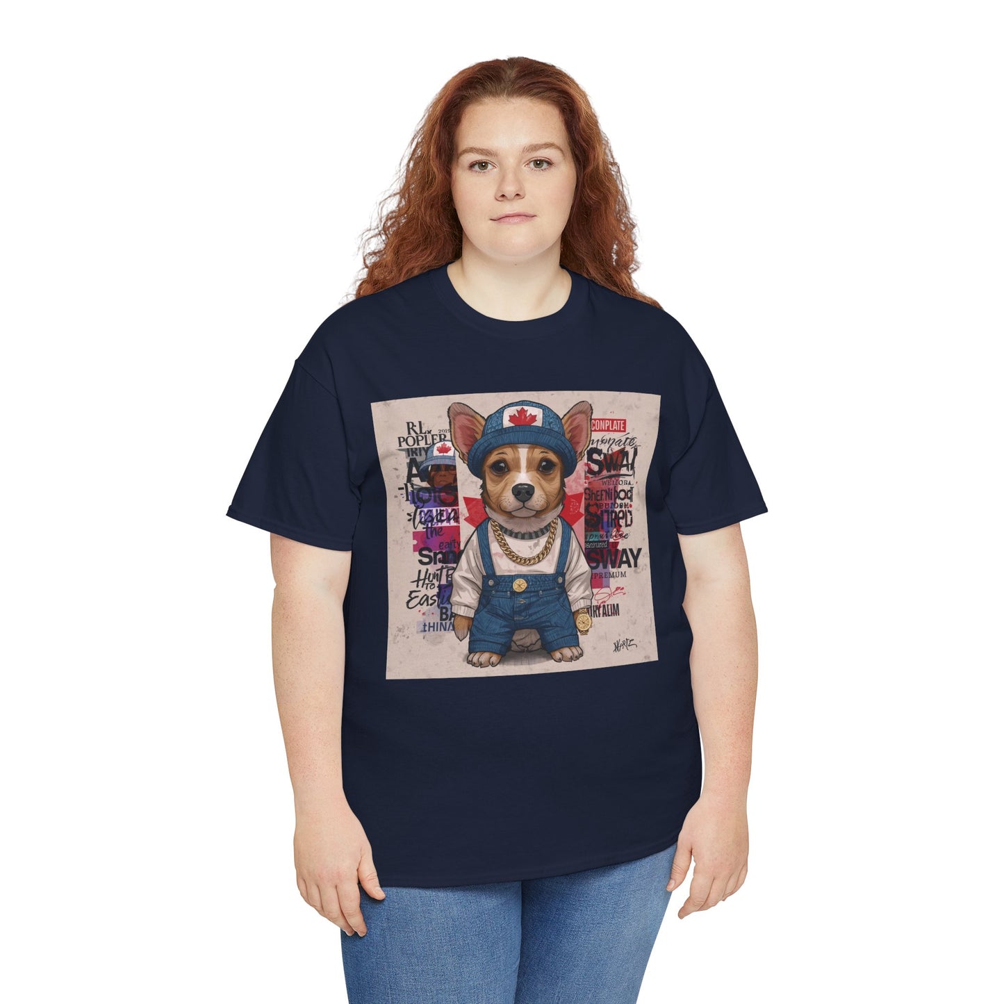 Lucky Street Pup Art T-Shirt | Eco-Limited