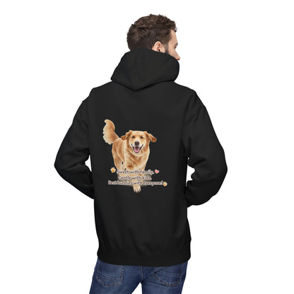 Golden Buddy Character Hoodie | Eco-Limited