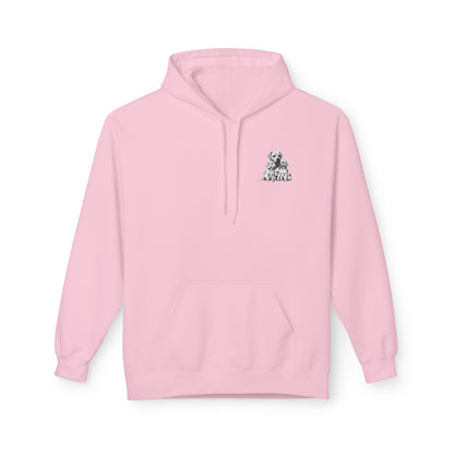 Puppy Family Chest Hoodie | Eco-Limited