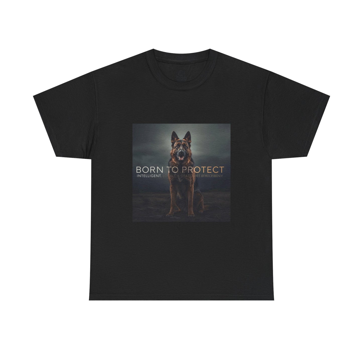 German Shepherd Born To Protect T-Shirt | Eco-Limited