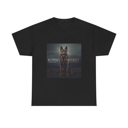German Shepherd Born To Protect T-Shirt | Eco-Limited