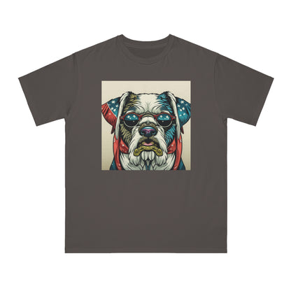 Patriot Dog Portrait T-Shirt | Eco - Limited