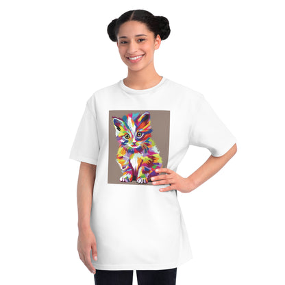 Color Pop Kitten Organic T-Shirt | Organic-Limited
