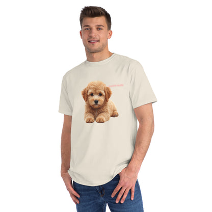 Organic Puppy Portrait T-Shirt | Organic-Limited