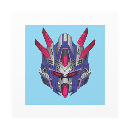 Mecha Warrior Helmet Organic Canvas