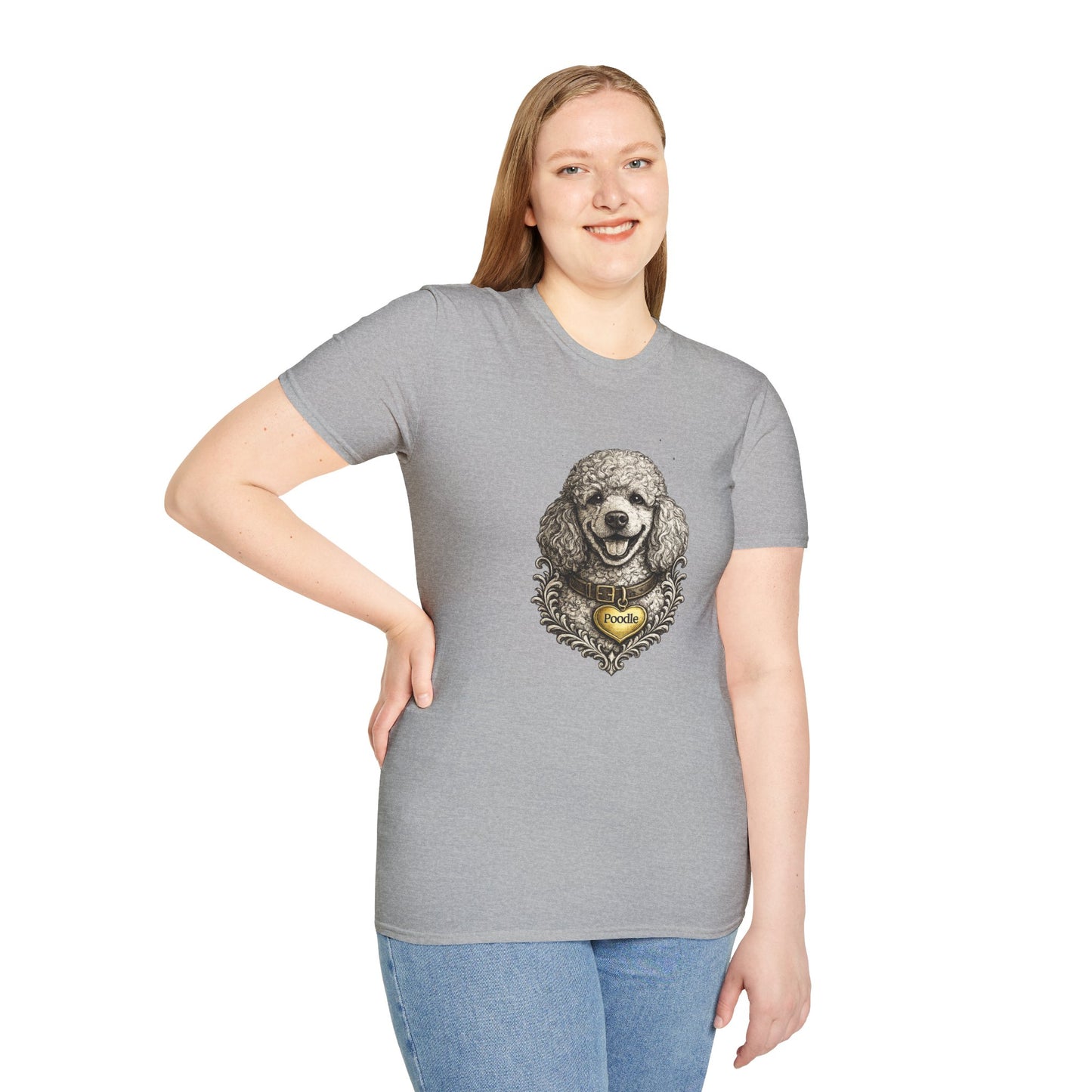 Poodle Ink Portrait T-Shirt | Eco-Limited