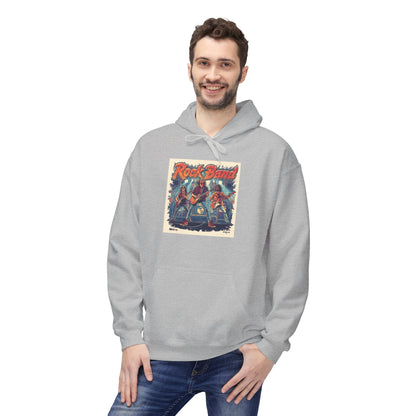 Retro Rock Band Vintage Poster Hoodie|Eco-Friendly - Limited