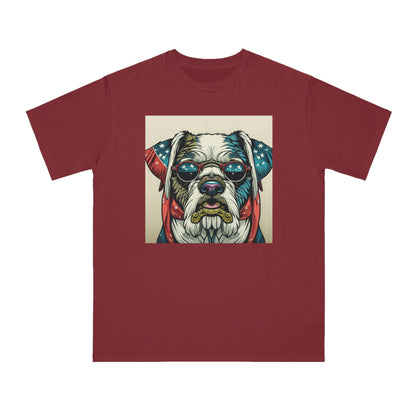 Patriot Dog Portrait T-Shirt | Eco - Limited