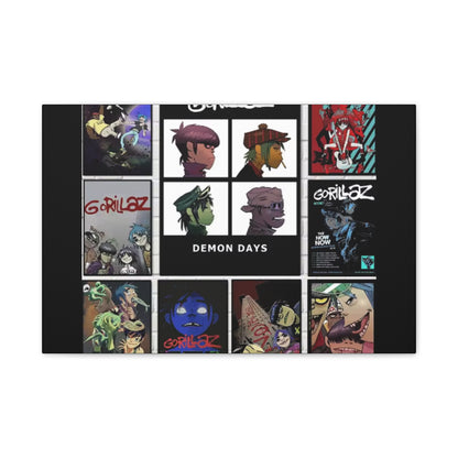 Pop Culture Icons Collage Canvas | Art Edition