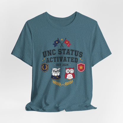 UNC Status Activated Graphic T-Shirt | Eco-Limited