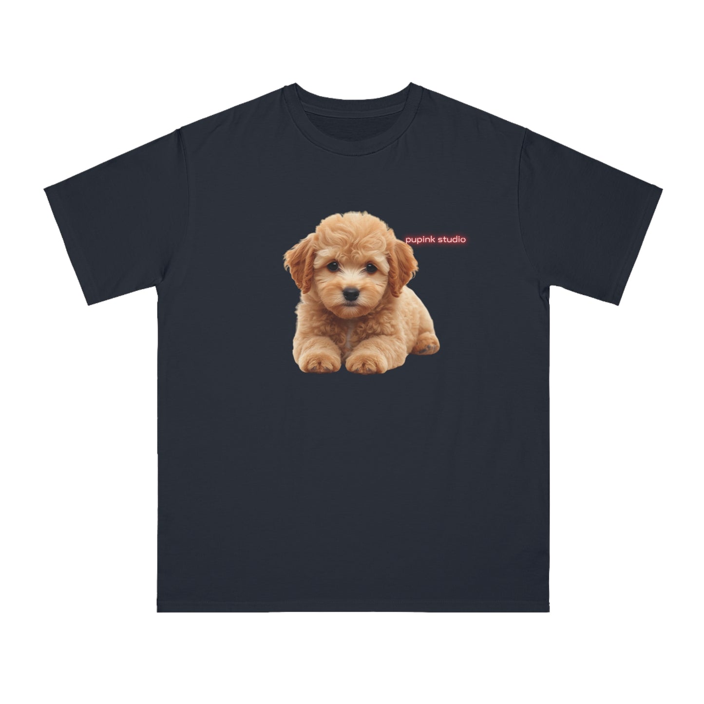 Organic Puppy Portrait T-Shirt | Organic-Limited