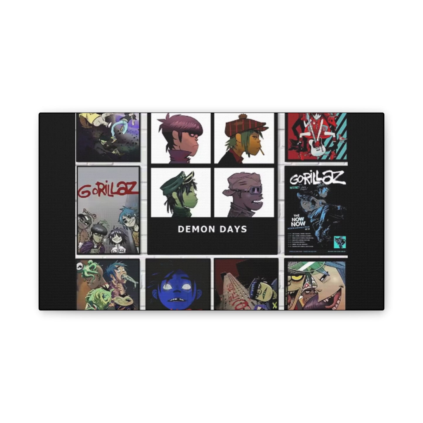 Pop Culture Icons Collage Canvas | Art Edition