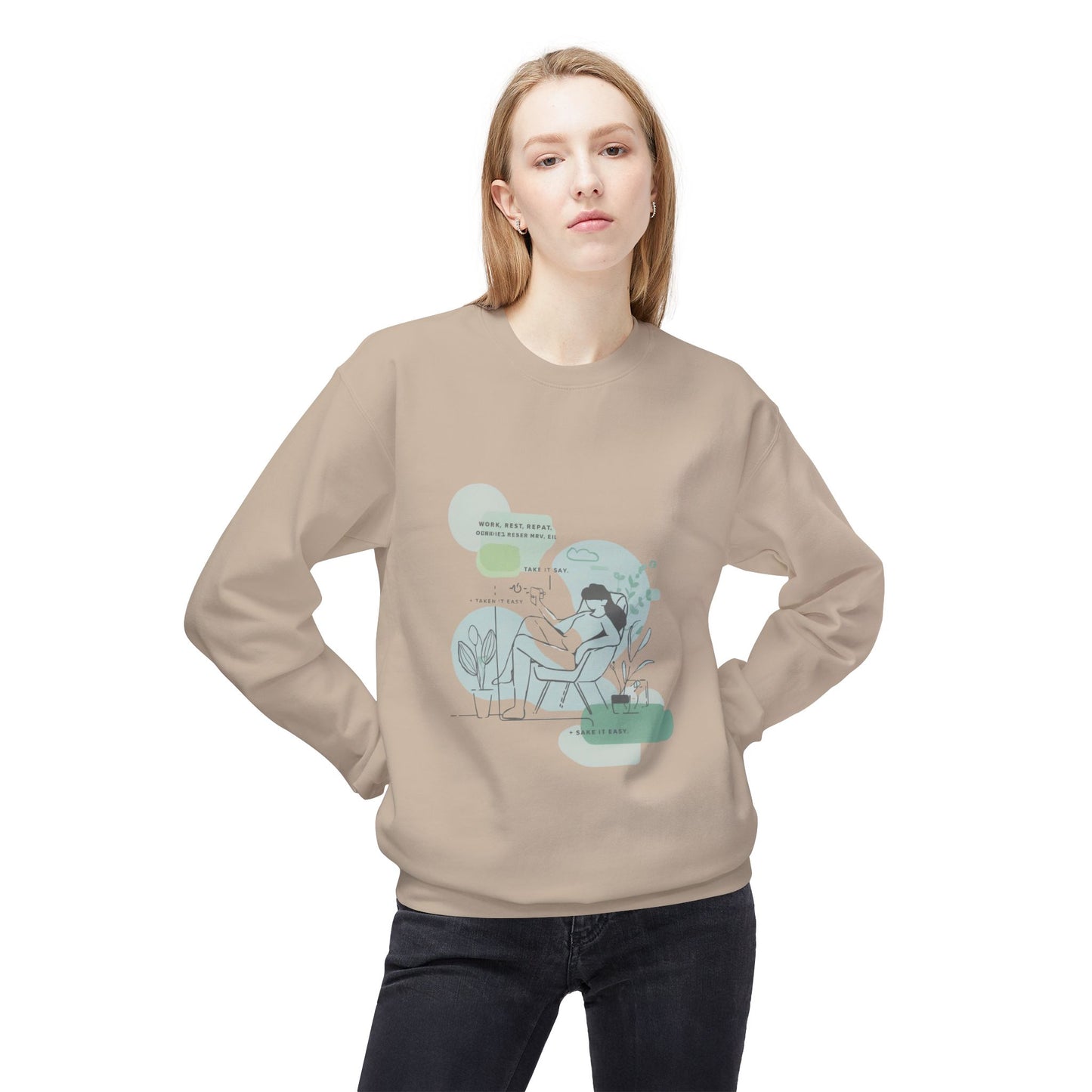 Offline Mode Mind Over Noise Sweater | Eco-Limited