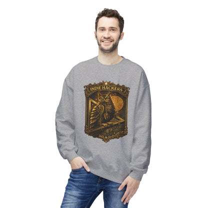 Indie Hackers Owl Graphic Sweatshirt | Eco-Limited