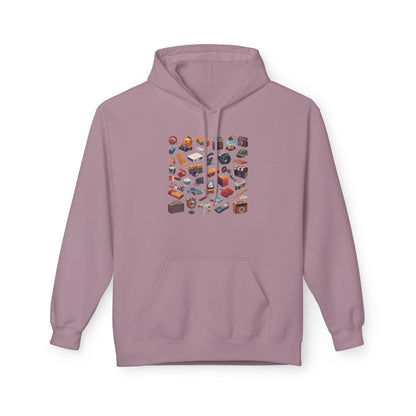 Assorted Cake & Pastry Graphic Hoodie|Eco-Friendly - Limited