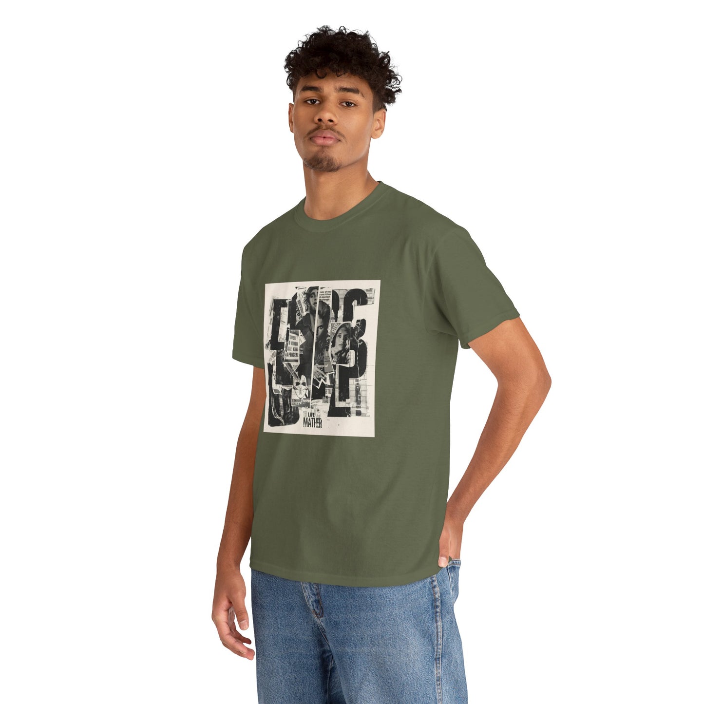 Life Matter Collage Graphic T-Shirt | Eco - Limited