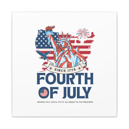Fourth of July Canvas Wall Art