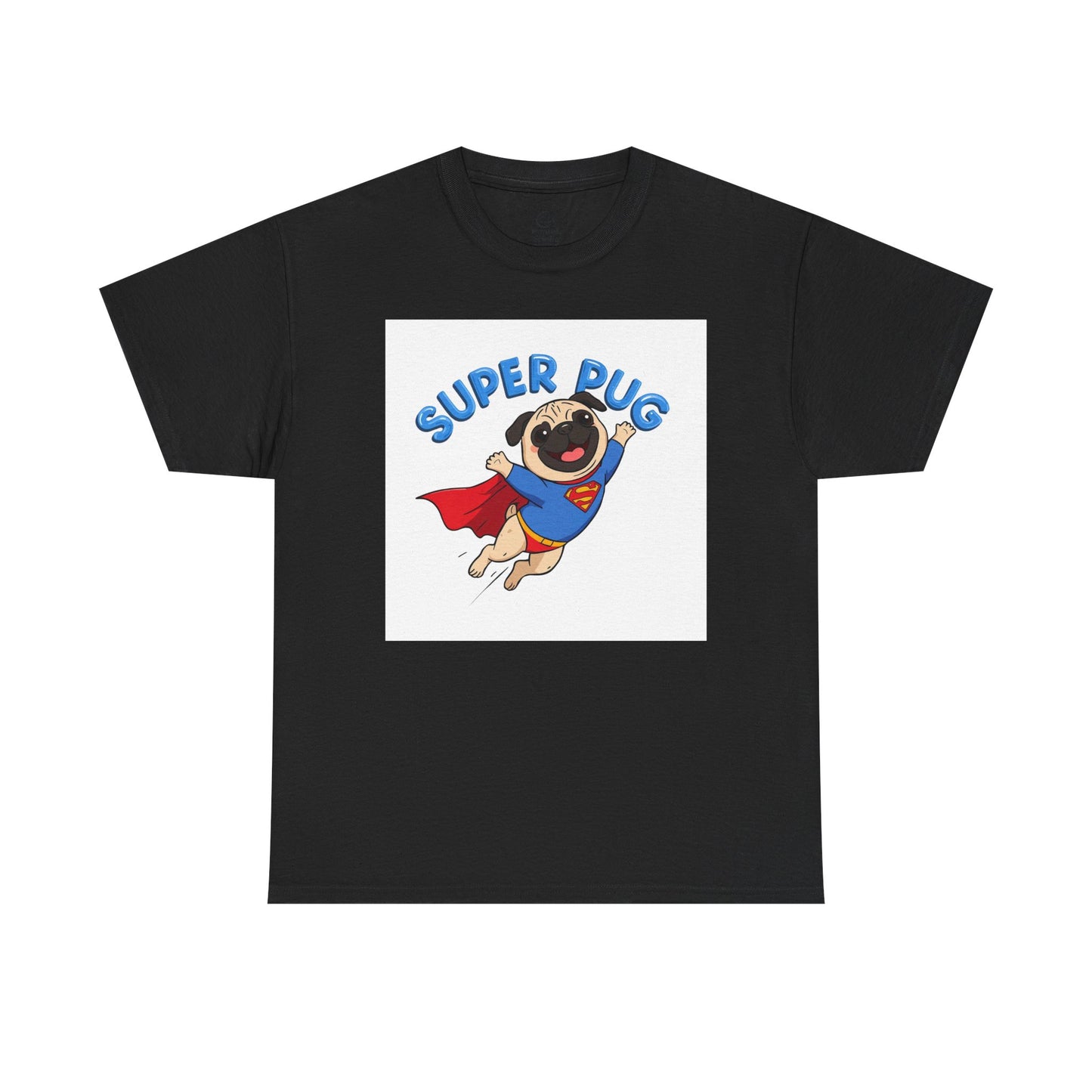 Super Pug Hero T-Shirt | Eco-Limited