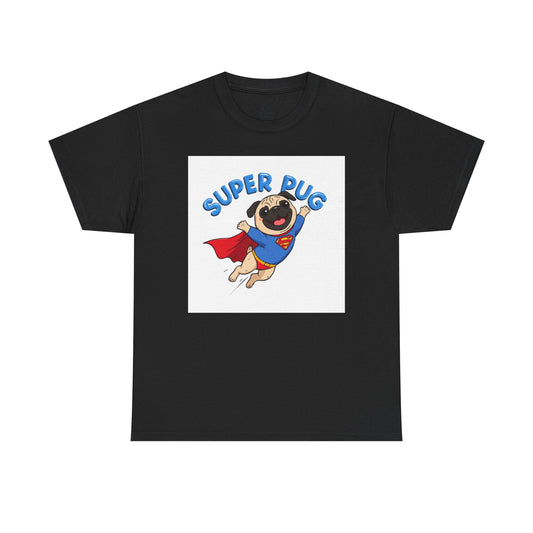 Super Pug Hero T-Shirt | Eco-Limited