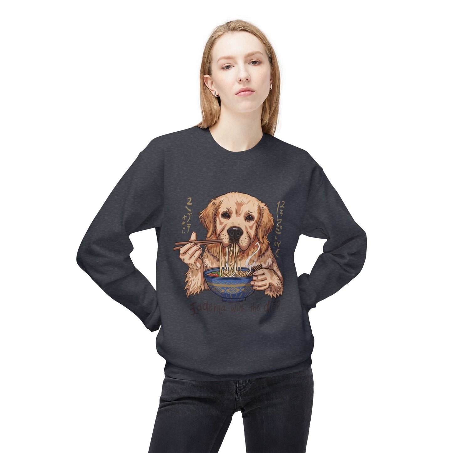 Noodle Dog Logic Graphic Sweater | Eco-Limited