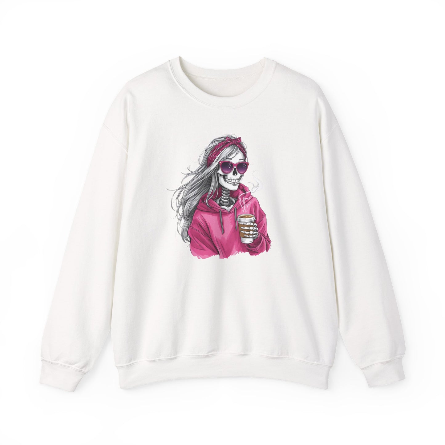 Coffee Rebel Skeleton Sweatshirt | Eco-Limited