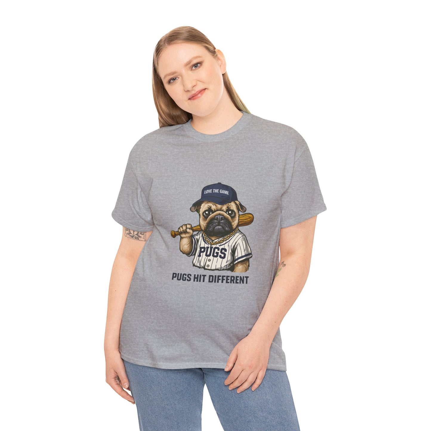 Pugs Hit Different T-Shirt | Eco-Limited