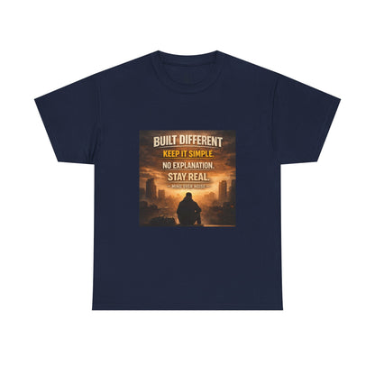 Built Different Statement T-Shirt | Eco-Limited