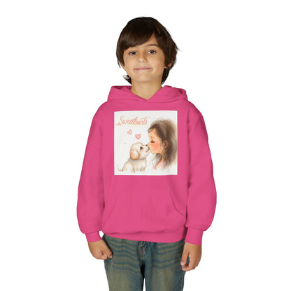 Sweethearts Puppy Moment Children Hoodie | Eco-Limited