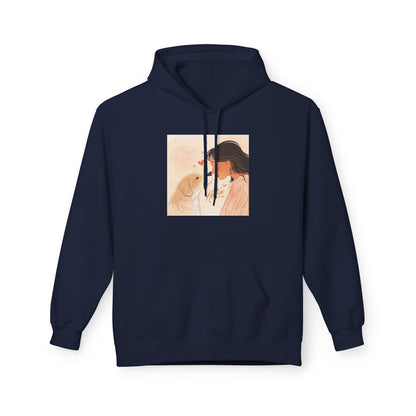 Dog Mom Love Moment Graphic Hoodie Gift | Eco-Friendly - Limited