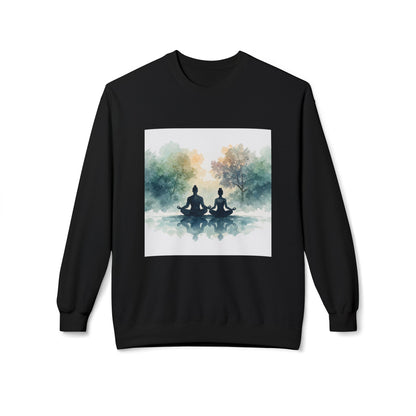 Calm Reflection Meditation Sweatshirt | Eco-Limited