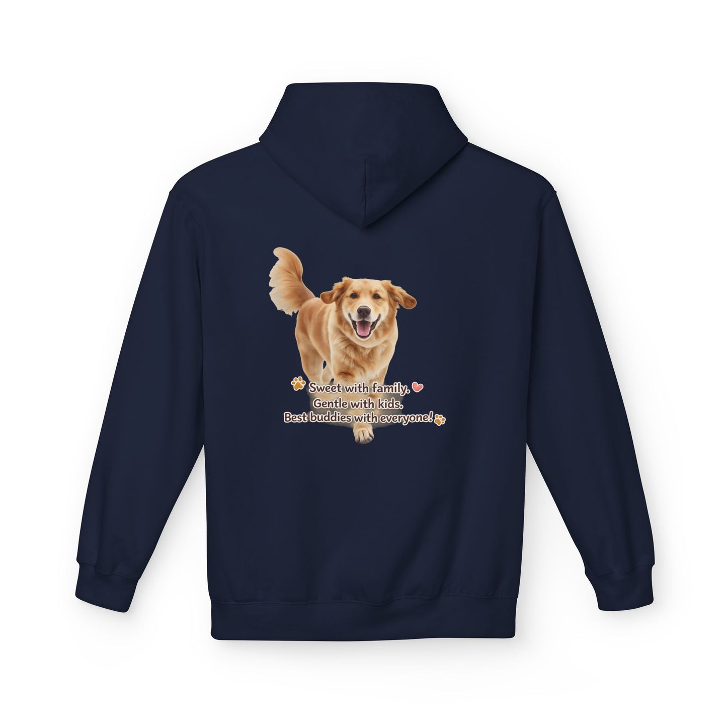 Golden Buddy Character Hoodie | Eco-Limited