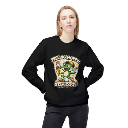 Feeling Hoppy Bootleg Graphic Sweater | Eco Limited