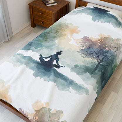 Peace Within Meditation Blanket | Eco-Limited