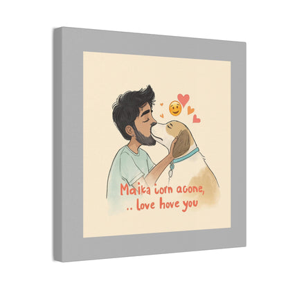 Love Never Leaves Canvas | Eco-Limited