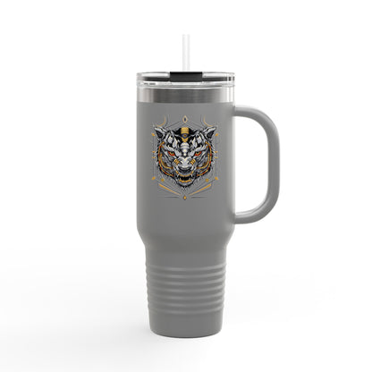 Tiger Emblem Stainless Steel Tumbler | Eco-Limited