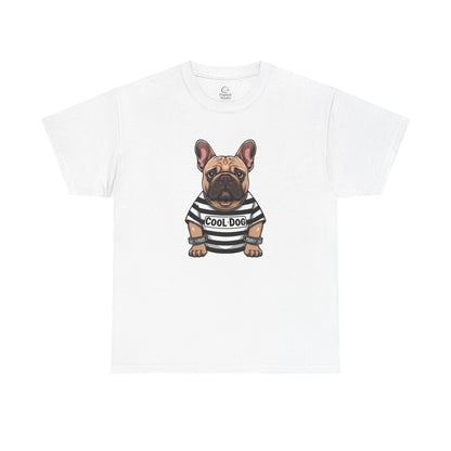 Cool Dog French Bulldog Graphic T-Shirt | Eco-Limited