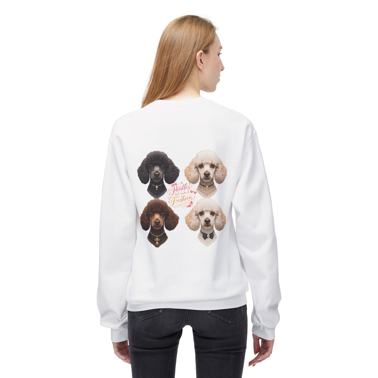 Poodles But Make It Fashion Sweatshirt | Eco-Limited