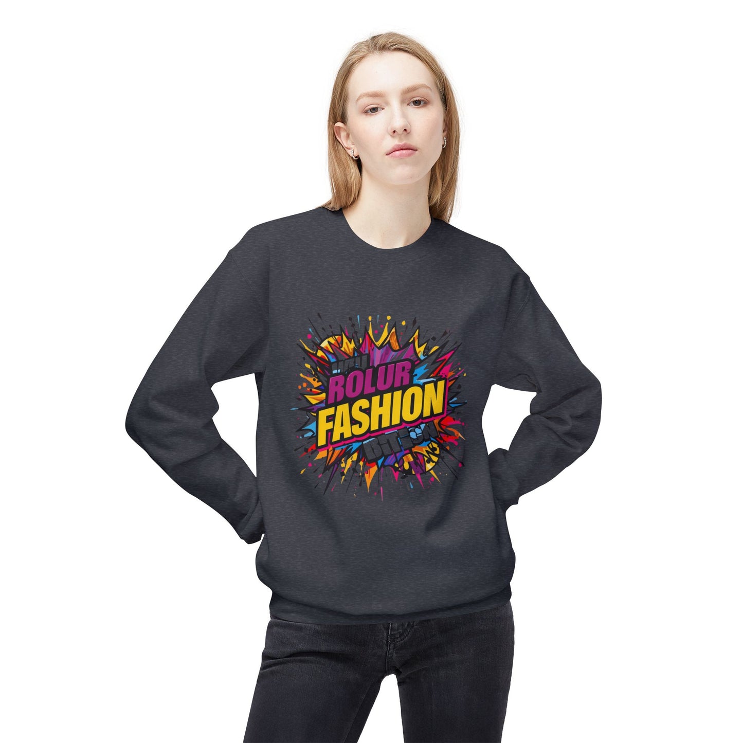 Retro Comic Pop Art Crewneck Sweatshirt