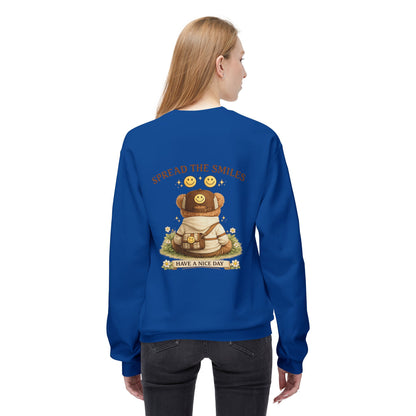 Spread the Smiles Bear Sweatshirt | Eco-Limited