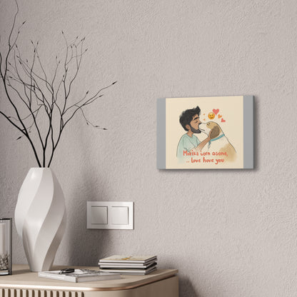 Love Never Leaves Canvas | Eco-Limited