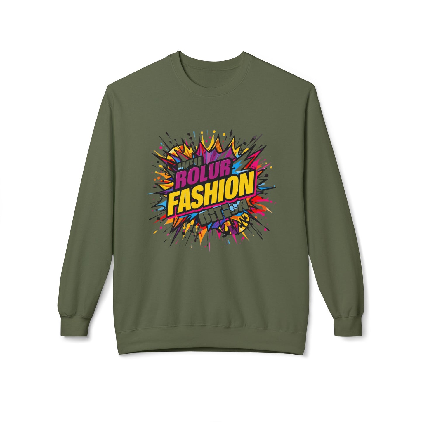 Retro Comic Pop Art Crewneck Sweatshirt