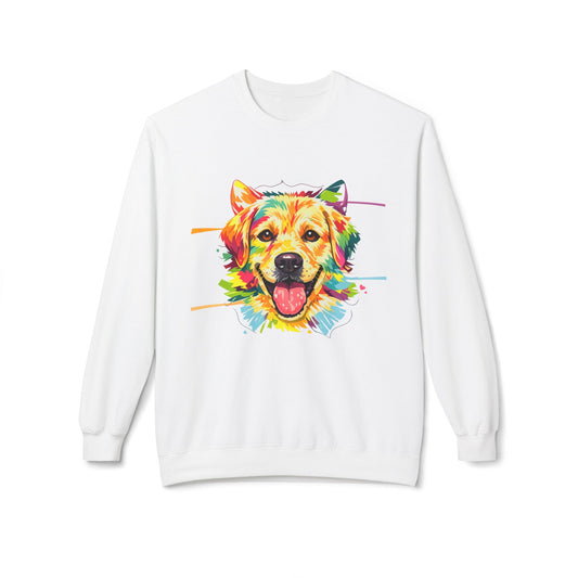 Labrador Retriever Color Splash Sweatshirt | Eco-Limited